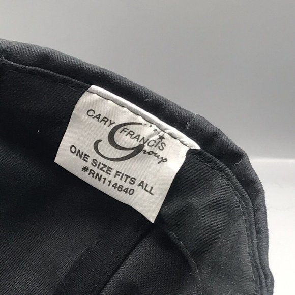 John Deere Tractors Hat Cap Adjustable Strapback Black Green EUC - Picture 7 of 7